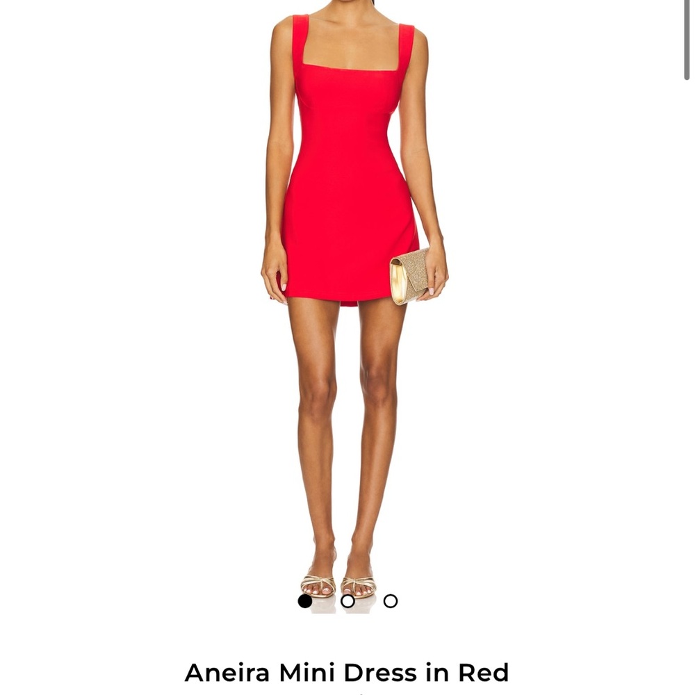 Superdown Aneira Mini Dress in Red